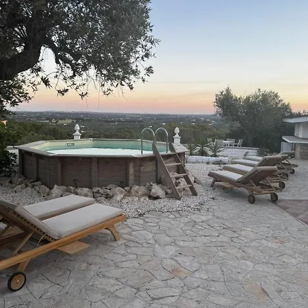Villa Voliera - Private Infinity Pool With Panoramic Views Over The Itria Valley