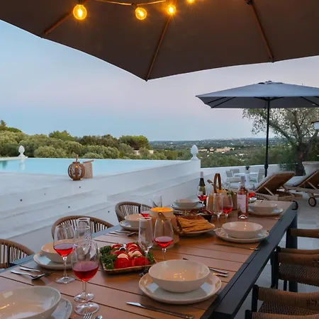 Voliera - Private Infinity Pool With Panoramic Views Over The Itria Valley Villa *