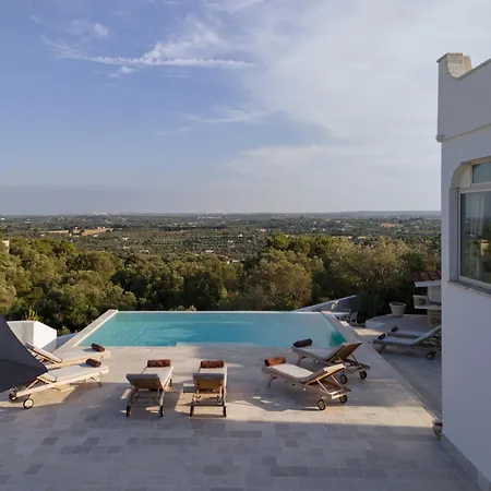 Villa Voliera - Private Infinity Pool With Panoramic Views Over The Itria Valley Ostuni